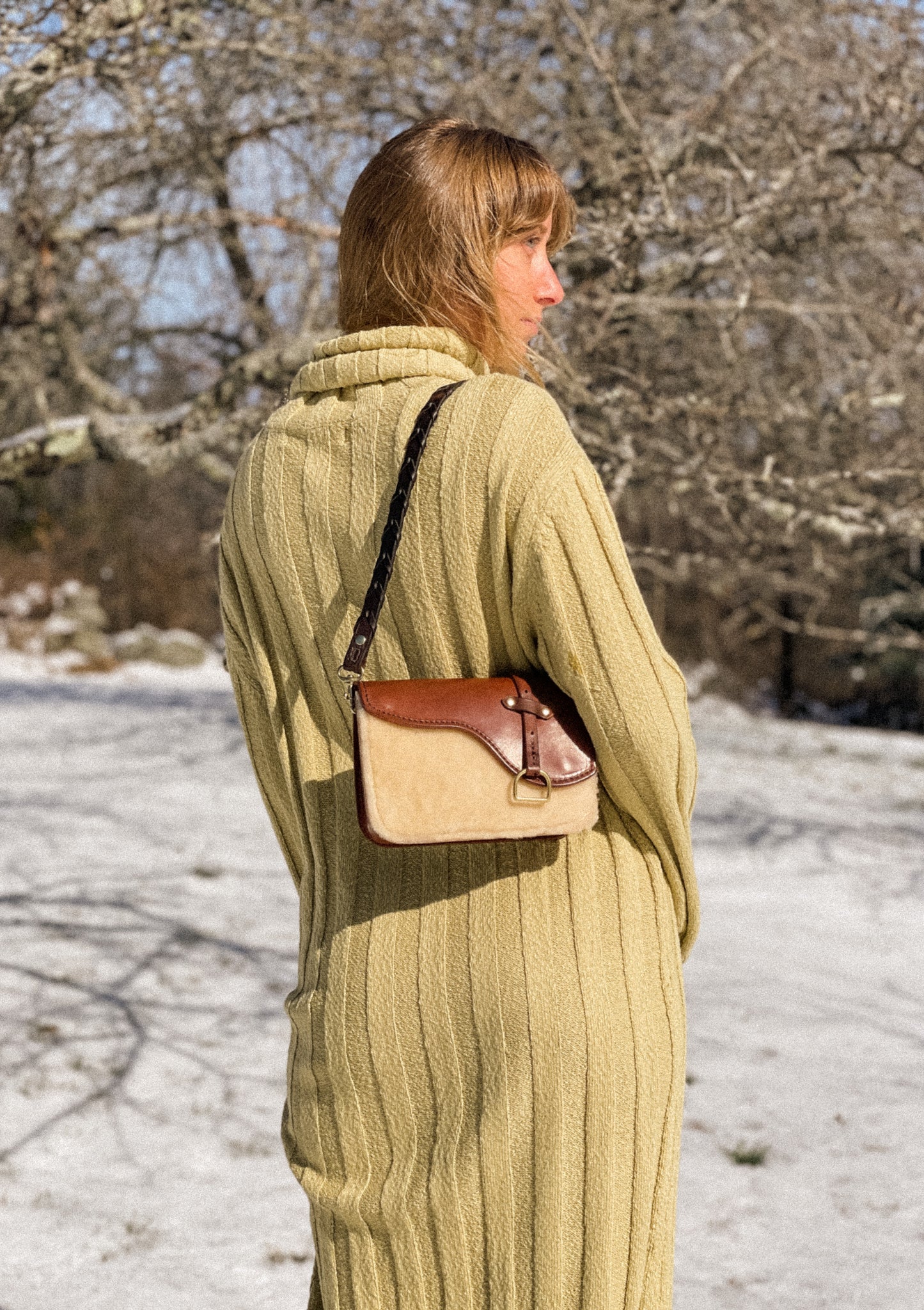 Shearling Mini Ryder ♲︎